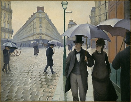 Paris Street; Rainy Day, 1877